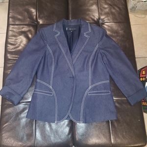 Anne Klein Deniem Blazer